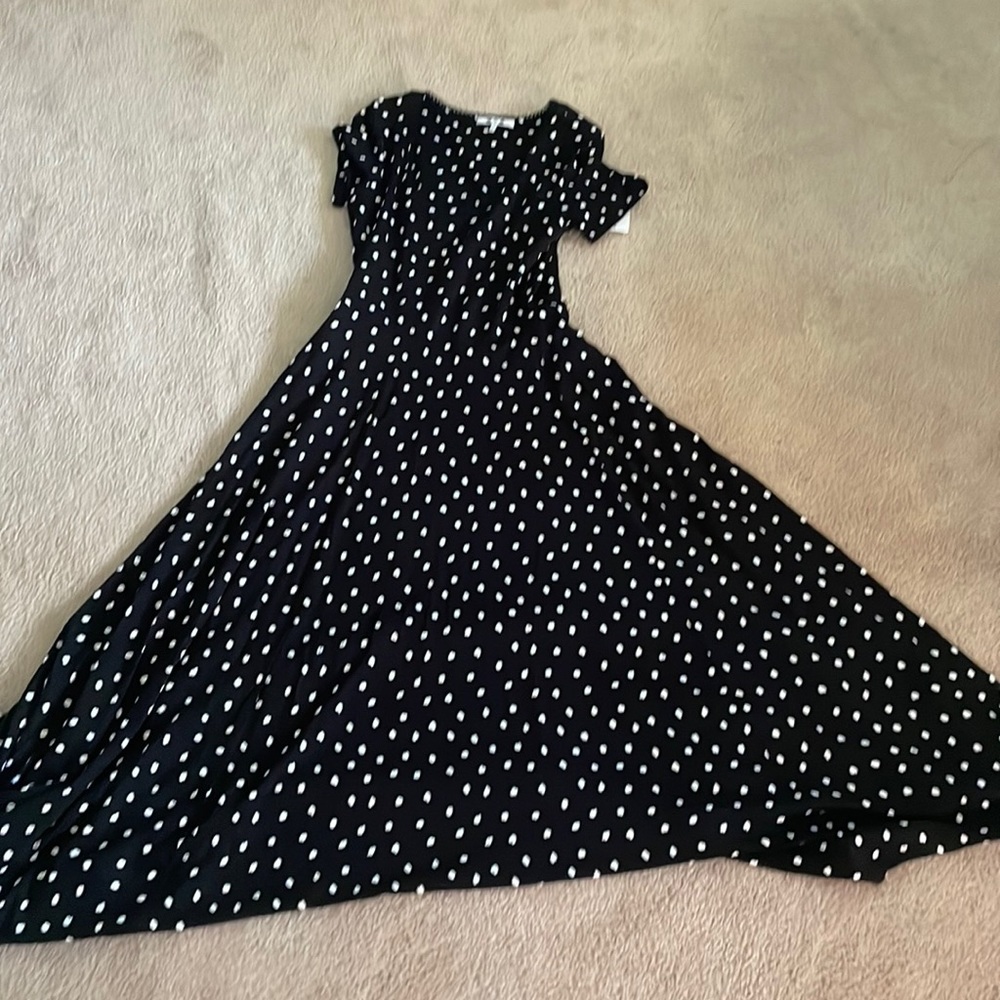 Three Dots Woman’s Polkadot Dress